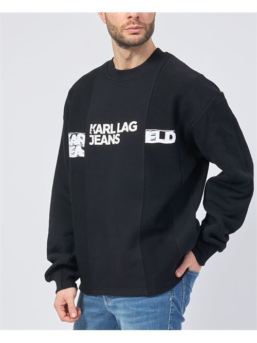 Sweat-shirt ras du cou en coton biologique Karl Lagerfeld KARL LAGERFELD | A1M20030999